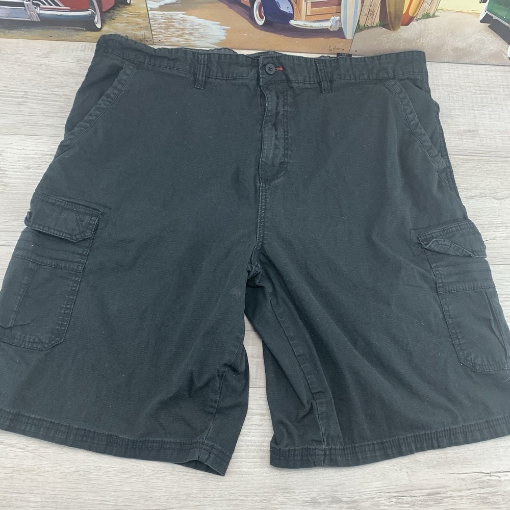 Beverly Hills Polo club cargo shorts men's 42 black